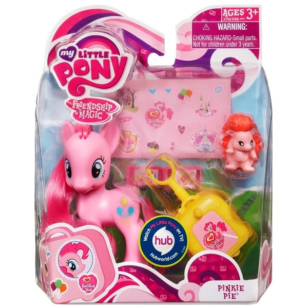My Little Pony Figure Pinkie Pie with Suitcase
