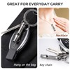 TISUR Titanium Emergency Whistle,EDC Safety Whistles Necklace Loud up to
