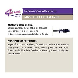 Prosa 4 en 1 | 2 Pack Mascara Pestañas Rimel Varios Modelos | 1 Jabón 50g La Artesanal (Clásico Azul)