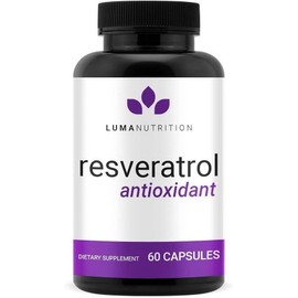 Luma Nutrition Reservatrol Antioxidant Capsules Luma Nutrition Reservatrol Antioxidant, 1 ea, 60 tablets / 루마 뉴트리션 레스베라트롤 안티옥시던트 캡슐 Luma Nutrition Reservatrol Antioxidant, 1개, 60정