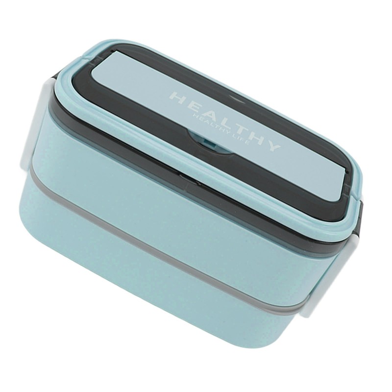 Double Layer Bento Box 316 Stainless Steel Compartment Portable Lunch