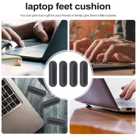 Laptop Feet Pads Non-Slip Rubber Bottom Cushion for L440 L450 W540 Protective Replacement Foot Pads 4Pcs