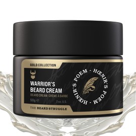 Beard Cream for Men by Beard Struggle -Hoenir's Poem Beard Butter, Moisturizer & Softener for Men - Itch Relief, Hydration with Avocado & Jojoba Oils - Beard, Mustache & Corase Growth Cream, 50g