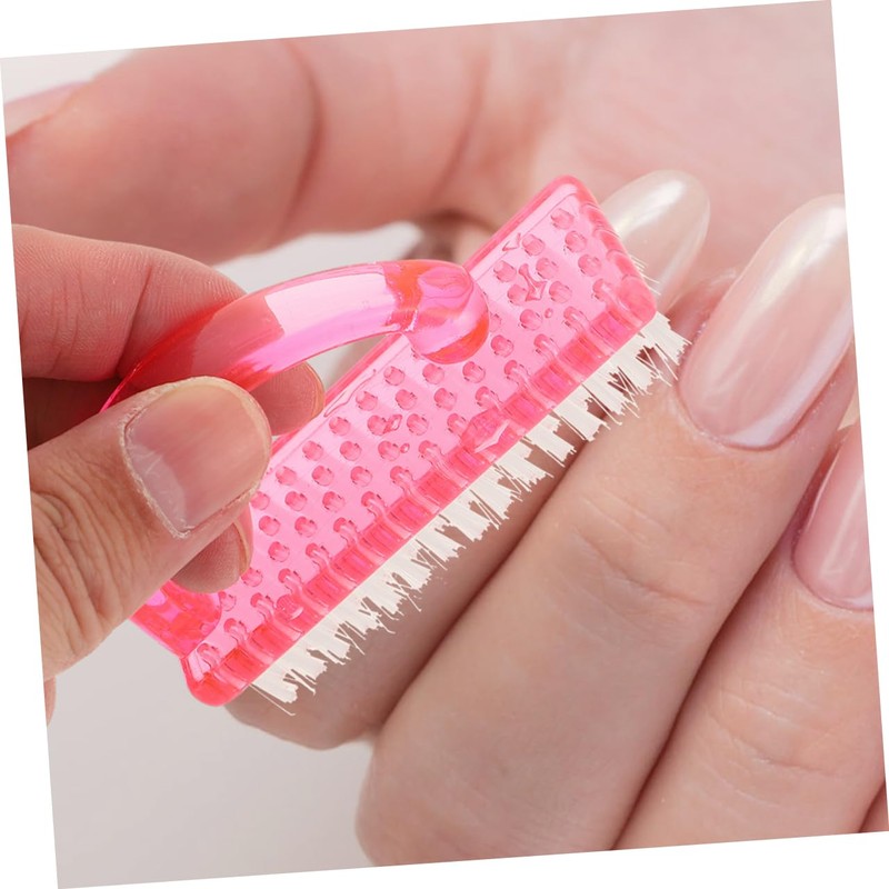 Ipetboom Fingernail Brush 4 Pack Nail Cleaning Brushes Stiff Bristles