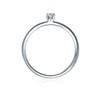 Trilani Women's Solitaire Ring 925 Sterling Silver with Brilliant Cut