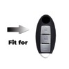 Happyit Zinc Alloy Leather Car Key Cover Cases for Nissan
