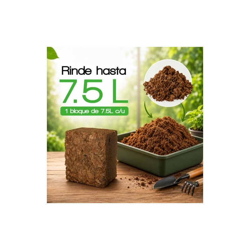 Smart Garden Fibra Coco Comprimida 14cm 8cm Tus Macetas Huertos