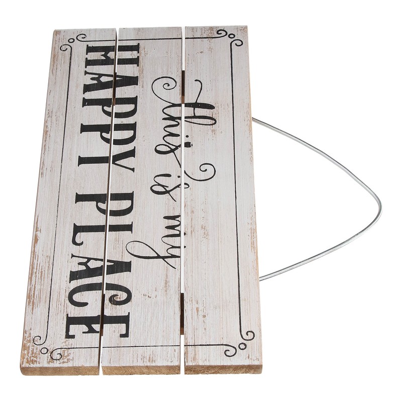 Decorative Wooden Sign Novel Waterproof Table Sign Hanging Decoration with