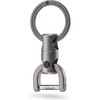 KeyUnity KM13 - Llavero giratorio con anillo en D, llavero