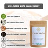Exotic Veda White Onion Powder 100g (3.53oz) | Pure &