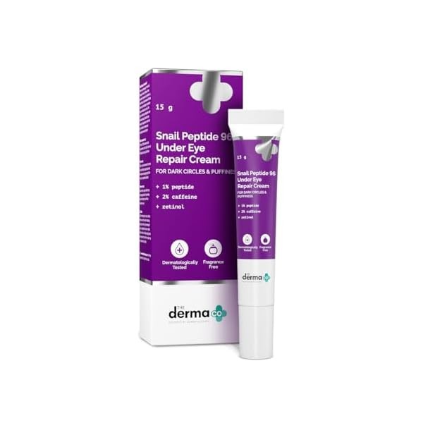The Derma Co. Snail Peptide 96 Under Eye Cream with