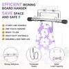 XILIMEN Ironing Board Holder Wall Mount, Iron Board Hanger Stainless