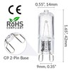 Simba Lighting Halogen Light Bulb G9 T4 40W JCD Bi-Pin