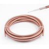 Vecys RG142 Low Loss RF Coaxial Cable 32.8FT/10M Brown, Silver-Plated