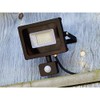 Faithfull FPPSLWM10S 10W LED Motion Sensor Security Light 240V -