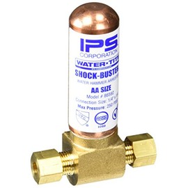 IPS 86592 Shock-Buster Water Hammer Compression Tee Arrestor, Lead Free, 1/4" x 1/4"