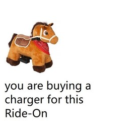 Upbright 6V AC DC Adapter For Dynacraft Chestnut Horse Plush Ride-On