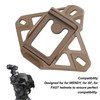 Helmet Shroud Aluminum Alloy Helmet NVG Mount Adapter for FAST
