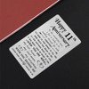 TANWIH 11th Anniversary Card Gifts for Him Husband Steel, Happy