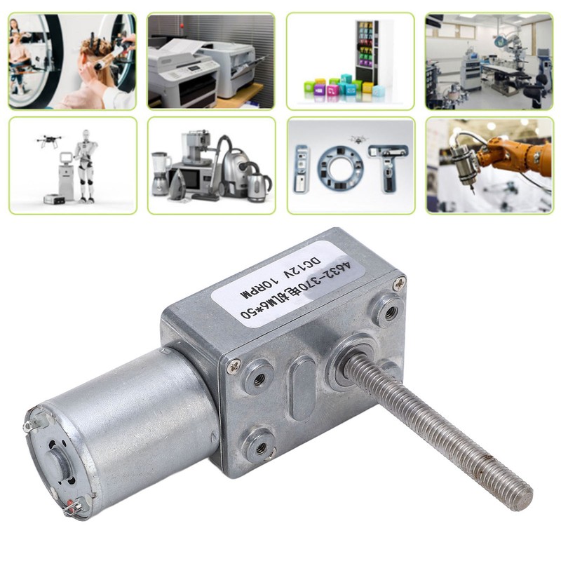 10RPM DC Geared Motor High Temperature Resistant Speed Reduction Gear