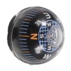 Totority Mini Black Ball Compass for Car Dashboard Durable Plastic