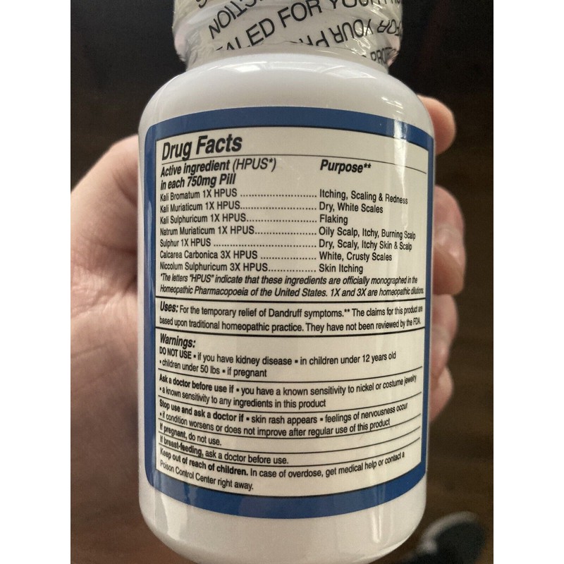 Loma Lux Laboratories Dandruff Pill Healthy Scalp 144 tabs