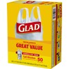 Glad Tall Handle-Tie Kitchen Trash Bags - 13 Gallon -