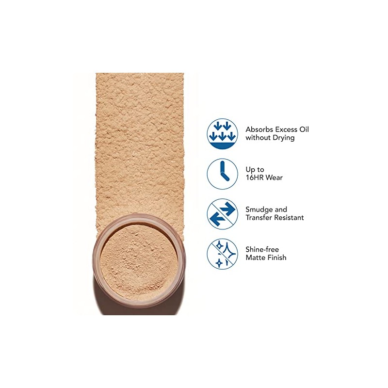Dermablend Loose Setting Powder, Cool Beige, 1 Oz.