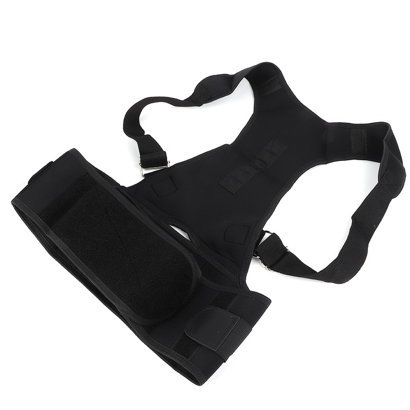Adjustable Shoulder Brace Support Straighten Back for Posture Correction (XXL)