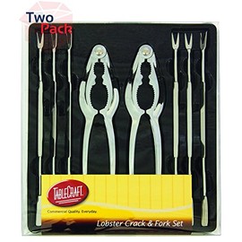 Tablecraft H76984 8-Piece Seafood Set, Set of 2