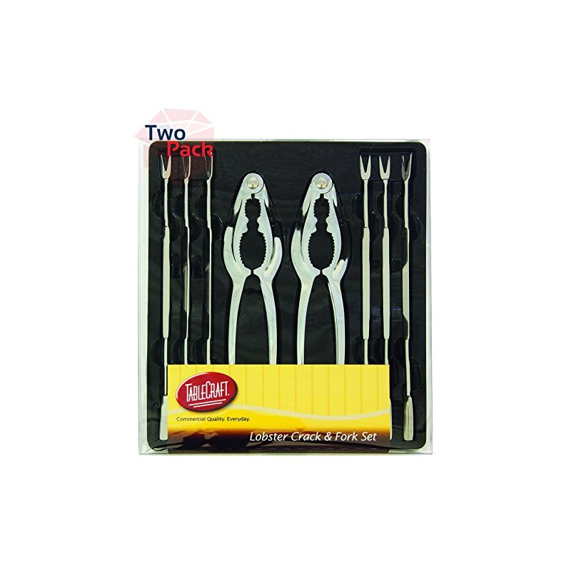 Tablecraft H76984 8-Piece Seafood Set, Set of 2