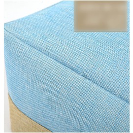 Anevous Storage Box 31 x 21 x 13 cm, Foldable Storage Basket, Fabric Storage Baskets with Cotton Rope, Fabric Boxes Storage for Toys, Shelves, Clothes, Wardrobe, Grey