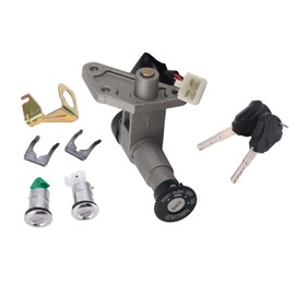 Ignition Switch Key Set 4 Wires Metal Alloy Universal for GY6 4 Stroke 150cc Scooter Moped