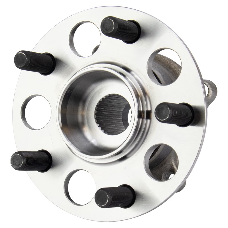 TRQ Rear Wheel Bearing & Hub Assembly with ABS Sensor