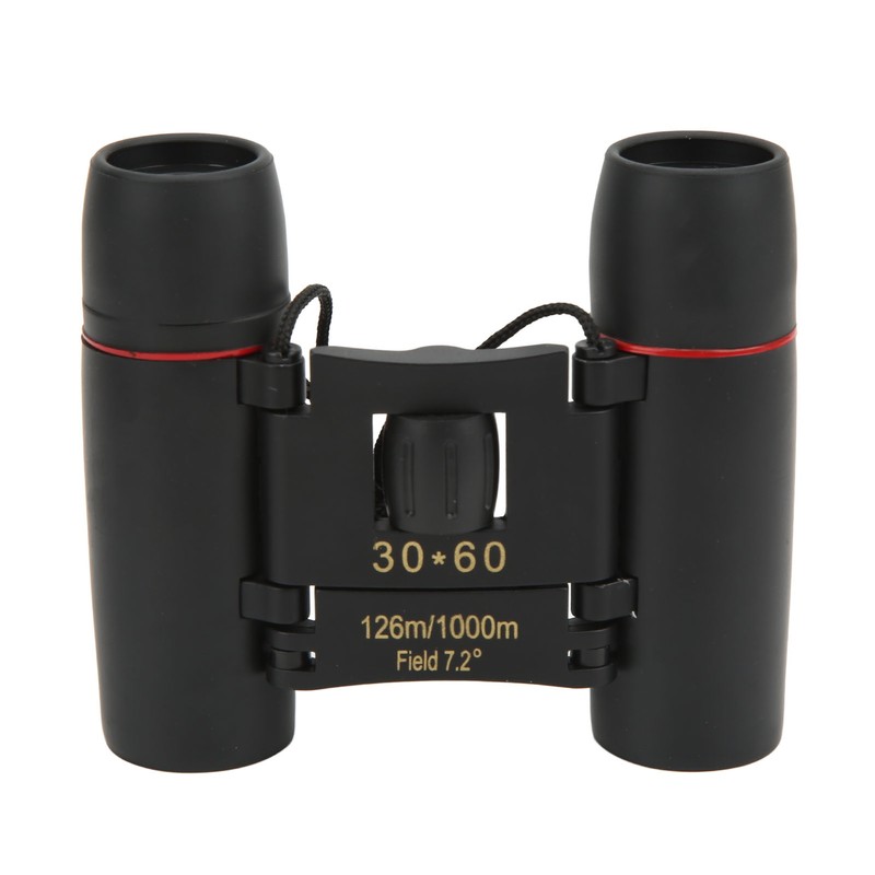 30x60 Compact Binoculars Clear Low Light Vision Easy Focus Portable