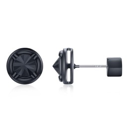 WEGOLIMME Earrings for Men Women 925 Silver Stud Earrings, Silver Cubic Zirconia Sterling Silver, Crystal