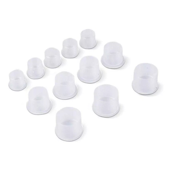 Dynarex 100 Retapas Tapas Copas Capsulas Cups Para Tinta Con