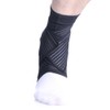McDavid Fußgelenkstütze 433, Black, XL, 433R