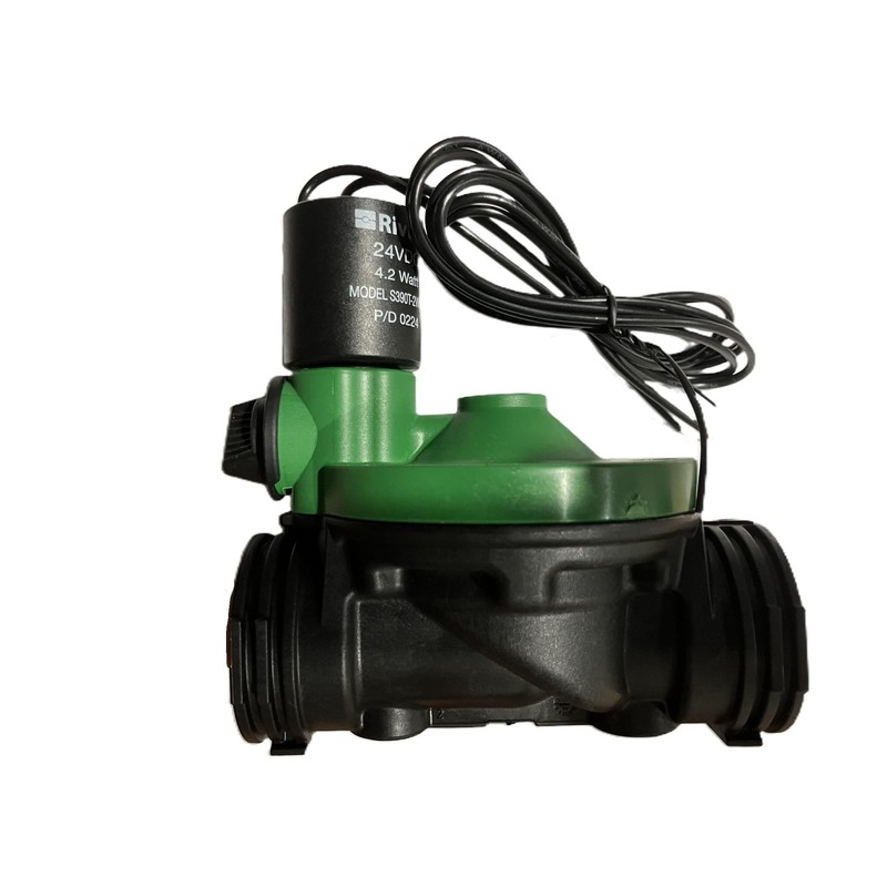 PLASTRO RIVULIS 210 Solenoid Valve, 24V, Screw Connection, Facility Gardening,