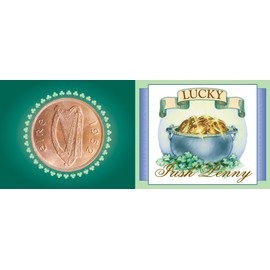 American Coin Treasures Large Irish Lucky Penny