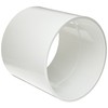 Spears 429 Series PVC Pipe Fitting, Coupling, Schedule 40, White,