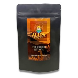 Allpa Organic Peruvian Tri-Color Quinoa 1 lb | High-Protein, High-Fiber, Versatile Rice Substitute | Add Color to Your Healthy Meals