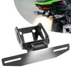 Motikvans Kawasaki License Plate Holder Adjustable Angle License Plate Holder