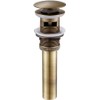 Wellsum Bathroom Faucet Vessel Vanity Sink Large Pop Up Drain