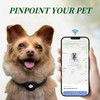 LiRui.R Airtag Protector Silicone Luminous Collar Adjustable Loss Prevention Eye-catching