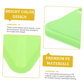 Kisangel 12pcs Agility Training Cones Portable Soccer Disc Markers for Football Basketball Sports Bright Obstacle for Boys and Girls Fitness Coordination Drills