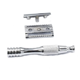 OdontoMed2011 Classic 3-Piece Razor Double Edge Safety Razor (BTS-311)
