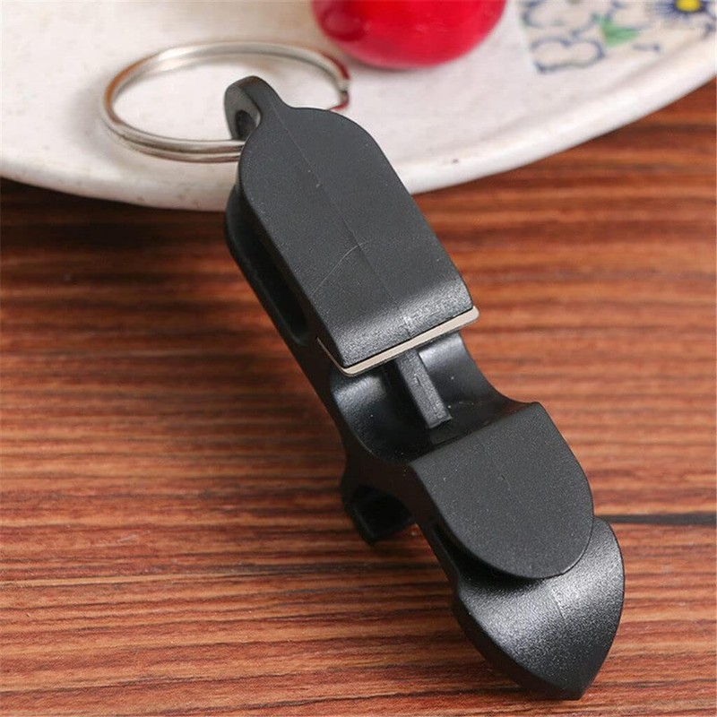 2Pcs Red Can Opener Outdoor Multi-Function Tool Portable Beer Bottle