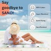 Oversized Turkish Beach Towels - 6 Pack, Quick Dry &