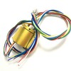 Taidacent Through Bore Electrical Slip Ring Rotary Electrical Contact 6/12/18/24